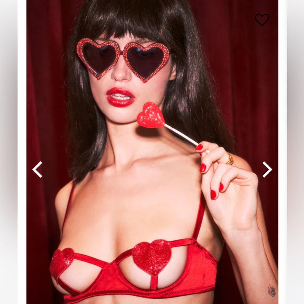 Fleur Du Mal Queen of Hearts Balconette